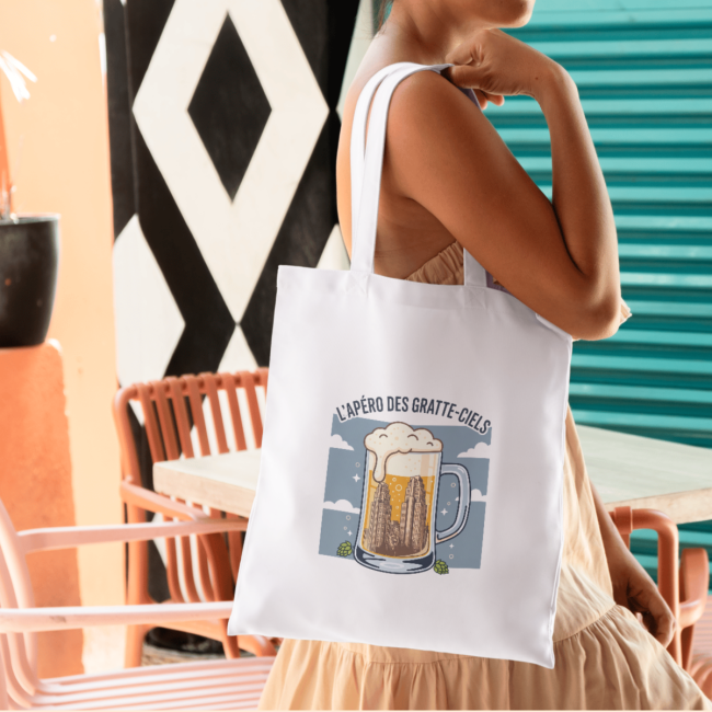 Tote bag Villeurbanne - 3 modèles🍷🍺☕
