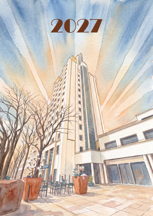 Calendrier mural A4 – Villeurbanne toute l'année
